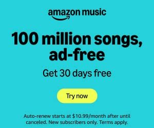 Amazon Music Unlimited 2 kuukautta ilmaiseksi