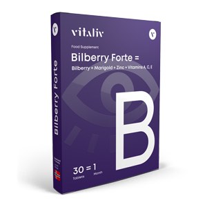 Kokeile Bilberry Forte ilmaiseksi 30 päivää
