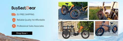 BuyBestGear: 3 % alennus sähköpyöristä koodilla