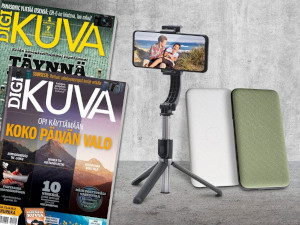 Digikuva 3 nroa 15,90 € + Gimbal-kuvanvakaaja