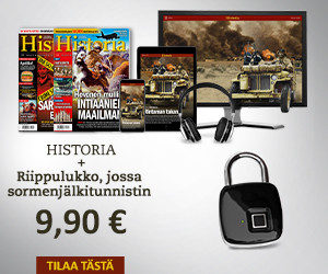 Tieteen Kuvalehti Historia 2kpl 9,90€ + Riippulukko