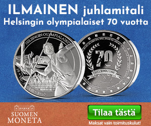 Helsingin olympialaiset 70 vuotta -juhlamitali
