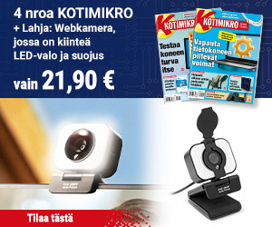 Kotimikro 2 nroa 21,90 € + Webkamera