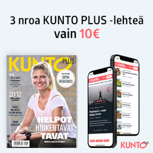 3 ensimmäistä nroa KUNTO PLUS 10 €
