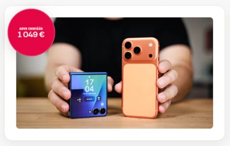 Moi Mobiili kilpailu - Voita iPhone 17 tai Samsung Z Flip 7