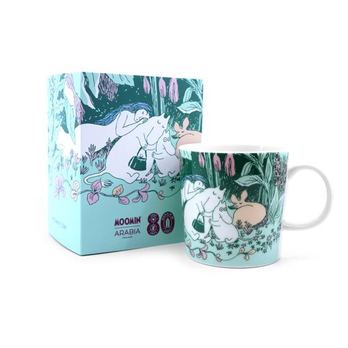Poistuva Muumin päivä -muki hintaan 24,90 € koodilla