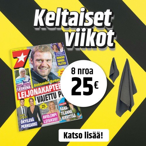 Seiska 10 numeroa 29,90 € ja Luhta-pyyhesetti