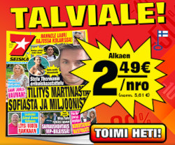 Seiska 20 nroa + Aktiivisuusranneke & Heijastinreppu