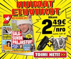 Seiska 10nroa 29,90 € + Aktiivisuusranneke