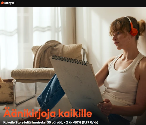 Kokeile Storyteliä nyt ja säästä jopa 40 €!