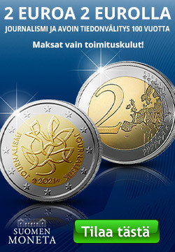 Vuoden 2021 ensimmäinen erikoiseuro