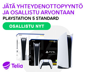 Voita PlayStation 5 Standard -uutuuskonsolin