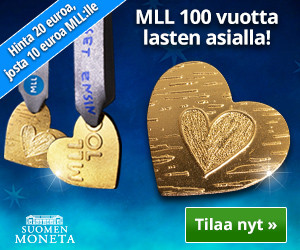 Toivon Sydän -mitali 20 euro