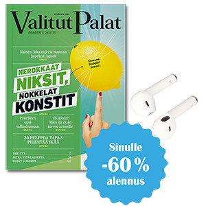 Valitut Palat nyt -60 % alennuksella + nappikuulokkeet