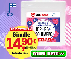VitaFresh B12 60 tbl. vain 14,90 €