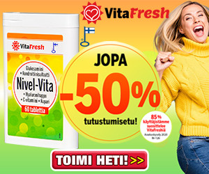 Kokeile VitaFresh Nivel-Vita jopa -50%