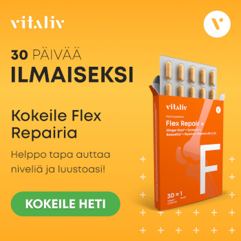 FlexRepair (Vitaliv) Kokeile Ilmaiseksi 30 päivää